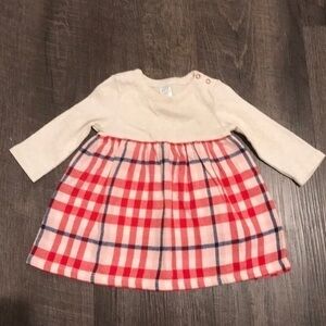 Nordstrom baby flannel dress